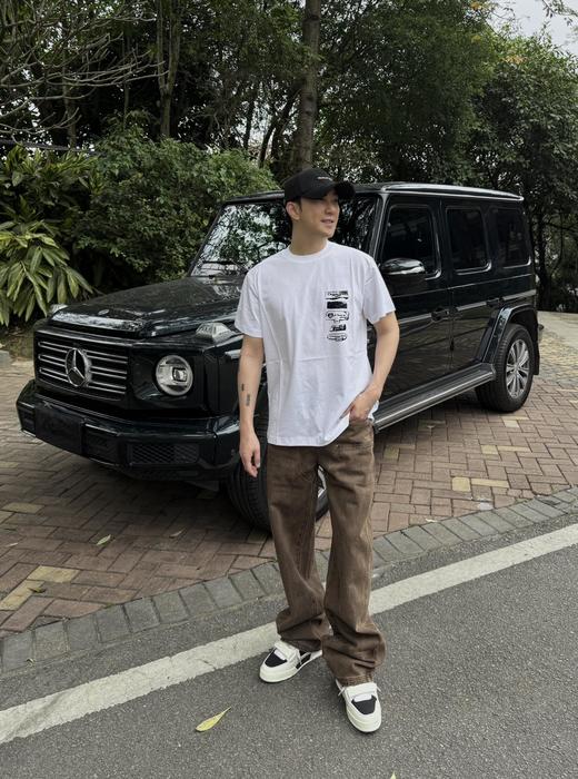 D家 档案植绒印花圆领短袖（JN） 商品图1