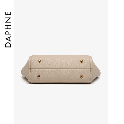 【达芙妮】大容量时尚轻奢单肩托特女包DFN10196浅卡其色 商品图3