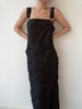 jamproof | 丝麻海草背带裙 [ 黑 ] 商品缩略图1