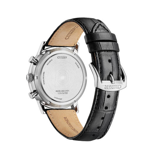 西铁城/CITIZEN光动能系列多功能皮带商务男表CA4630-02A 商品图1