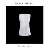 LILIAN ZHNAG 定制—都市力量——极简通勤白色立体剪裁背心 2402030 商品缩略图1