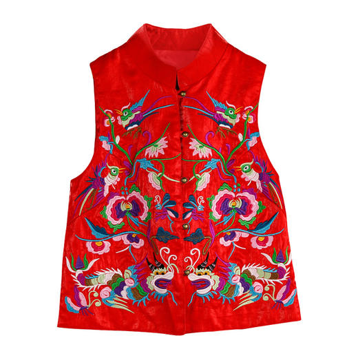 龙凤呈祥马甲 | 杨丽萍老师同款 | 百搭 两色可选 商品图11