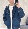 D家 新款提花里衬 连帽刺绣牛仔外套（JN） 商品缩略图3