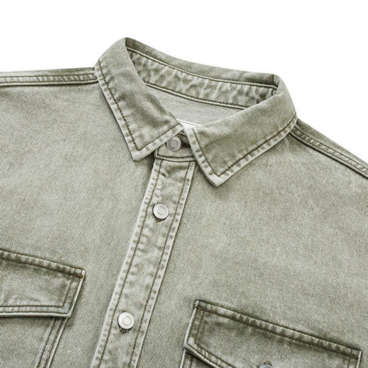 gxg.jeans男装  秋季热卖翻领长袖衬衫J24X033087 商品图2