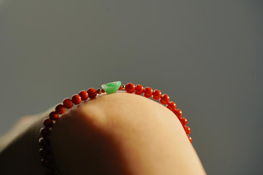翡翠元宝南红珠 商品图7