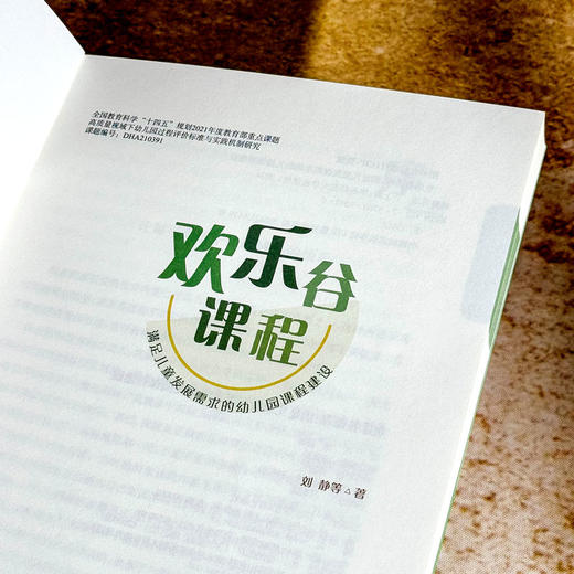 欢乐谷课程 满足儿童发展需求的幼儿园课程建设 刘静 园本课程 商品图4