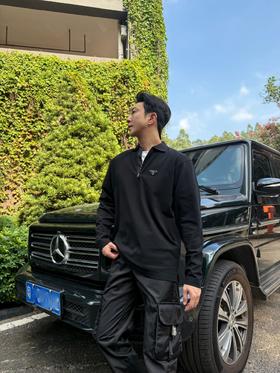 P家 铁牌翻领Polo长袖（JN)