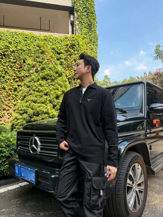 P家 铁牌翻领Polo长袖（JN) 商品图0