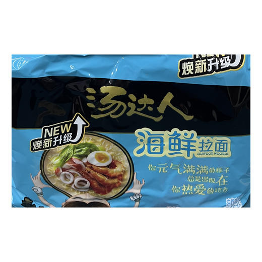 汤达人五连包方便面（口味随机发） 商品图2