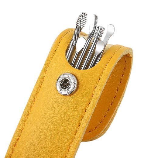 「5.9元包邮！6件套」创意挖耳勺6件套 便携式盒装耳挖掏耳套装居家日用成人螺旋弹簧耳勺 商品图4