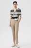 朗姿条纹POLO衫套头针织衫LCEK05KPR451W11 商品缩略图2