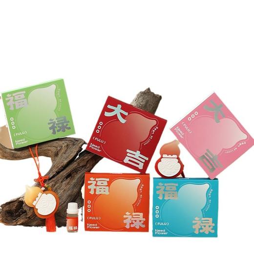 福禄满满 香薰石膏挂件车载香挂空气清新室内乔迁新年伴手礼 商品图3