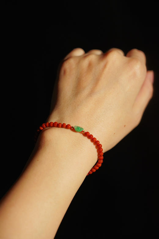 翡翠元宝南红珠 商品图8