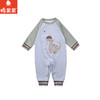 棉果果春季新品商场同款男童撞色拼接卡通恐龙纯棉偏襟连体衣M112720225142 商品缩略图1