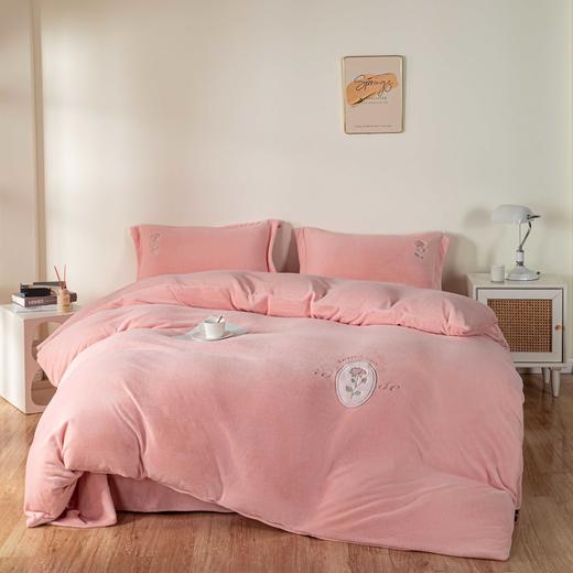 【远梦】牛奶绒四件套 商品图0