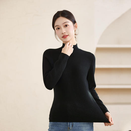 木言欢一体水貂绒毛衣，内里是厚厚软软的水貂绒！贴身穿软糯丝滑感 商品图7