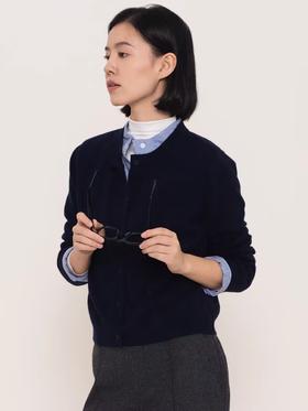 LIVINGTOWN/LT假两件羊毛针织衫