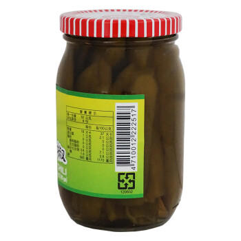 金兰中国台湾 剥皮辣椒 450g 酱渍腌菜 /粮油调味 /调味品 /西式酱料 商品图3