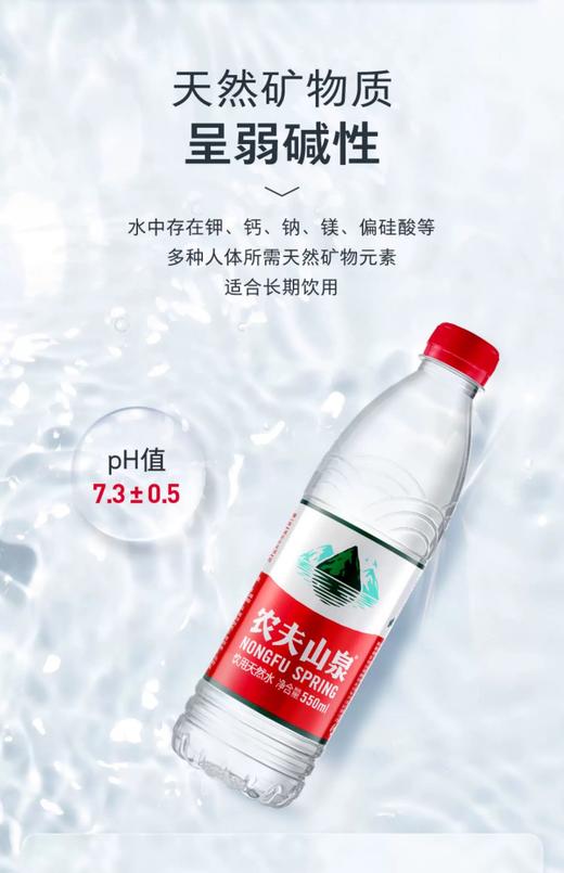 农夫山泉天然饮用水 550ml*12瓶(下单请备注小区物业中心名称) 商品图2