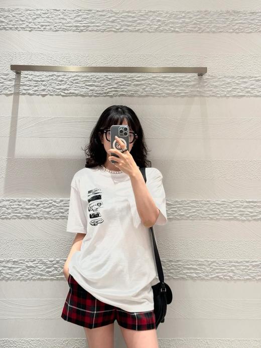 D家 档案植绒印花圆领短袖（JN） 商品图2