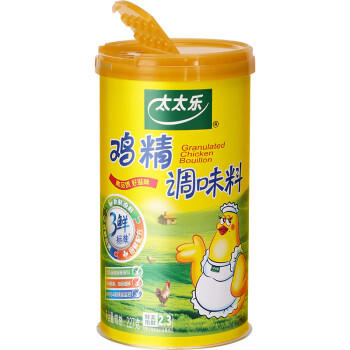 太太乐鸡精调味料罐装 加倍提鲜 撒粉盖罐装227g /粮油调味 /调味品 /味精/鸡精 商品图1