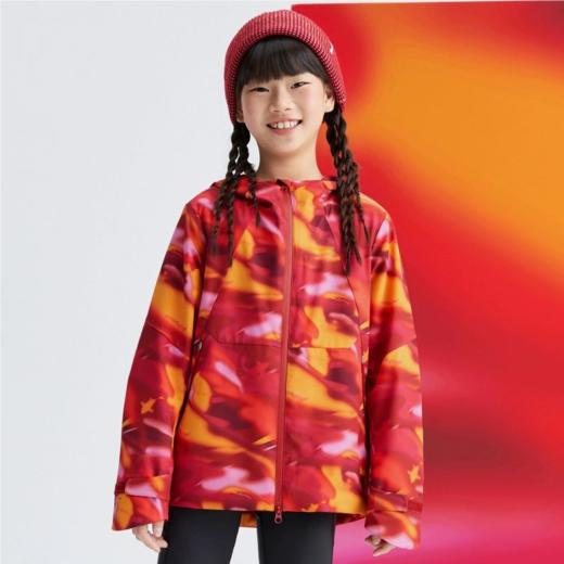 【春上新】8楼moodytiger儿童外套25春新年款户外加绒拒水厚连帽衫 商品图3