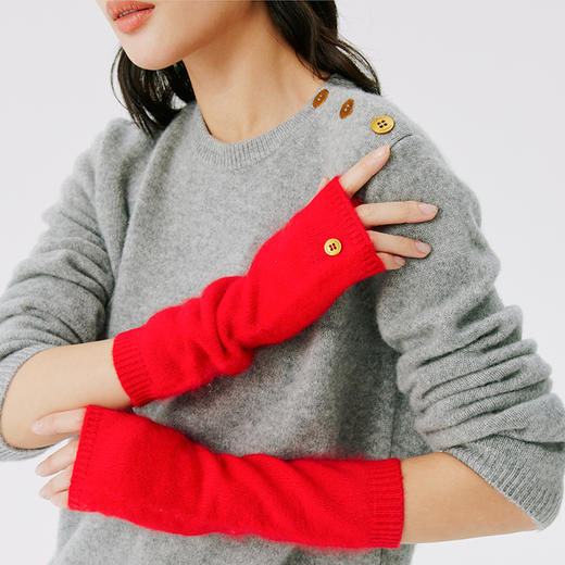 东黎 • 山羊绒女士拉毛手套 5019 商品图6