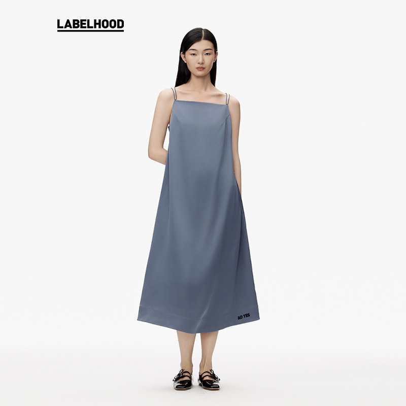 【AO YES x LABELHOOD】蕾虎东方蝴蝶结连衣裙春夏新款女装