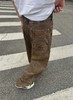 驴家 棕棋盘牛仔直筒长裤（JN） 商品缩略图3