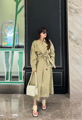 巴家 2024FW长款卡斯尔福德版型Trench风衣出货(JN)