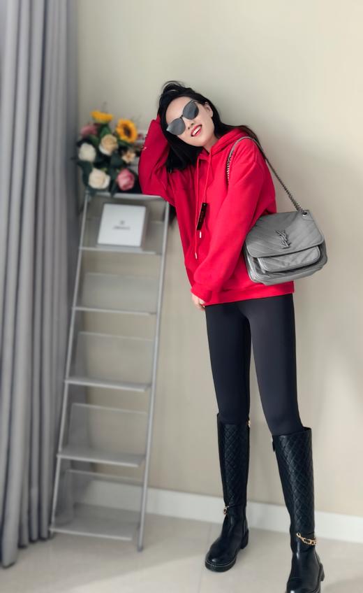 加厚550g摇粒绒加绒连帽拉夫卫衣 商品图7