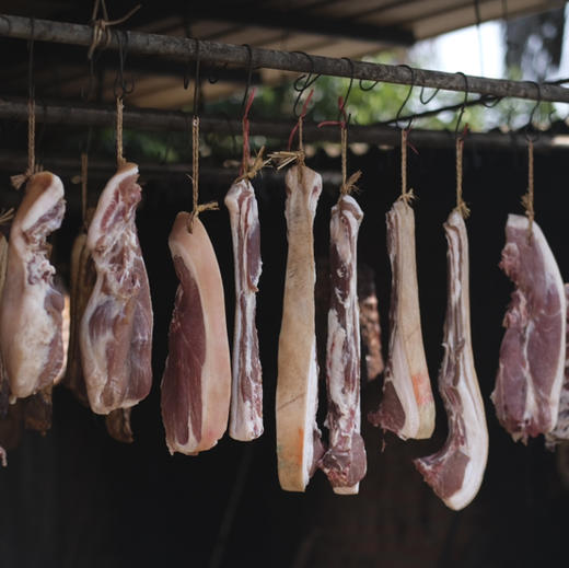 “腊味之城”苏轼故乡，奕虹家乡特产川香黑猪腊肉香肠 商品图4