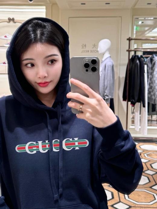 G家 白G红条连帽卫衣（JN） 商品图3