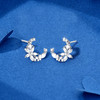 卡蒂罗/KADER 月落星河耳钉 在逃公主穿搭配饰月亮五瓣花闪闪蝶舞耳饰 满镶宝石爆闪养耳洞配饰 睡觉免摘 商品缩略图8