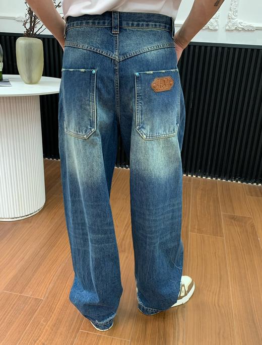 驴家 绿松石扣阔腿裤（JN） 商品图0