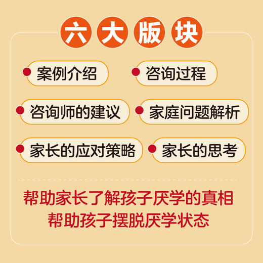 我的孩子为什么不想上学：青少年厌学的真相 真实咨询案例 了解孩子厌学 真相 摆脱厌学状态 商品图3