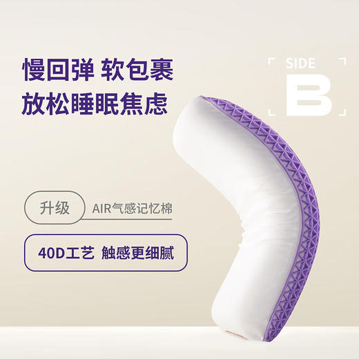 TY翼眠 深睡格子TPE无压枕 AIR双感枕*1只【鲜享3.0】 商品图3