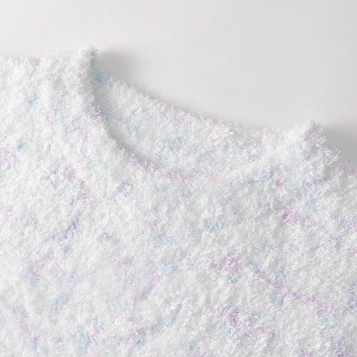 洁丽雅新款甜美睡衣女秋冬季半边绒柔软珊瑚绒可外穿家居服套装女 商品图7