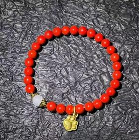 LDSL4043 0.6素珠招财猫手串