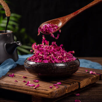 谷本道元玫瑰花碎20g烘焙重瓣平阴红玫瑰花干碎摆盘泡茶阿胶糕可食用装饰 /粮油调味 /烘焙原料 /基础原料 商品图2