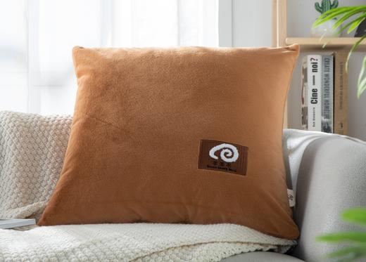 【远梦】羊羔柔绒抱枕 商品图1