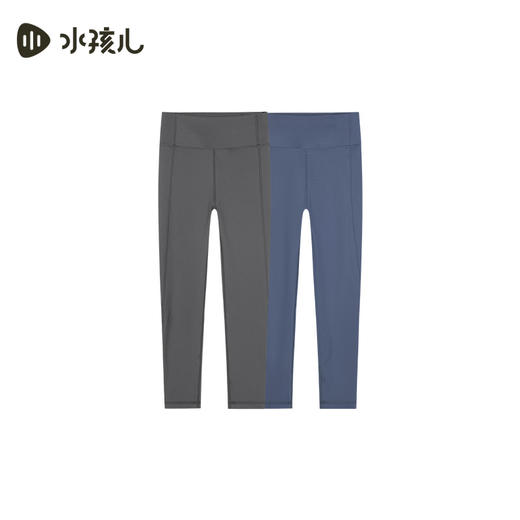 水孩儿童装女童打底裤儿童秋冬弹力裤子柔软瑜伽裤中大童运动裤子 商品图0