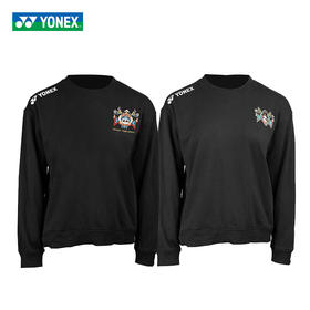 尤尼克斯 男女同款 蜀羽之志卫衣 YOBC3194CR/YOBC3195CR