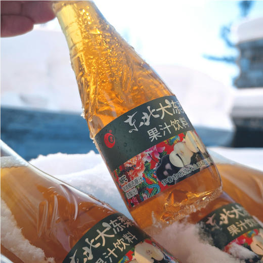 忠芝冻梨汁300ml*6瓶东北的味道 商品图1