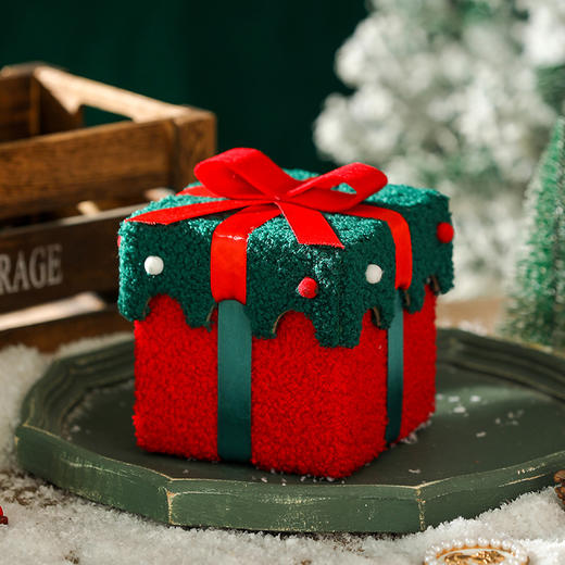 【手工diy圣诞礼盒，平安夜苹果盒高级感】手工diy圣诞礼盒 平安夜苹果盒 高级感加厚加硬 圣诞礼物包装盒糖果盒-QQ 商品图9