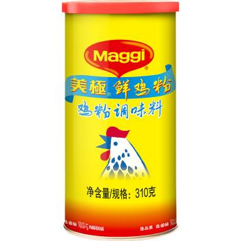 美极（Maggi）MAGGI/美极 鸡精 鲜鸡粉 煲汤烹饪 易溶解 310g 雀巢出品 /粮油调味 /调味品 /味精/鸡精 商品图5