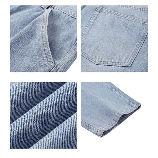 gxg.jeans男装春季浅色牛仔长裤JFX10501011 商品图3