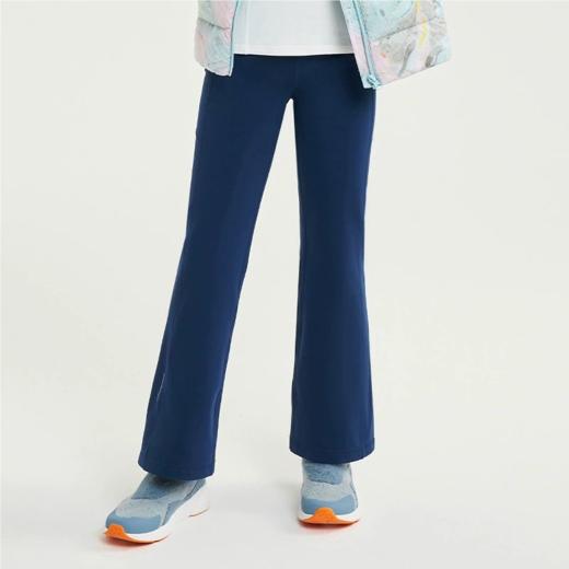 【春上新】8楼moodytiger女童紧身裤24秋冬保暖抓绒微喇裤弹力运动裤| 小暖阳  吊牌价：398 商品图0