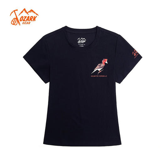 OZARK奥索卡春夏新款女款潮流百搭圆领T恤 359528 商品图1