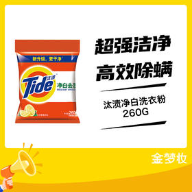 汰渍260G净白洗衣粉（01060027）
